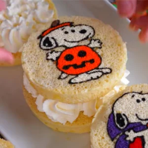 Drawing cake halloween