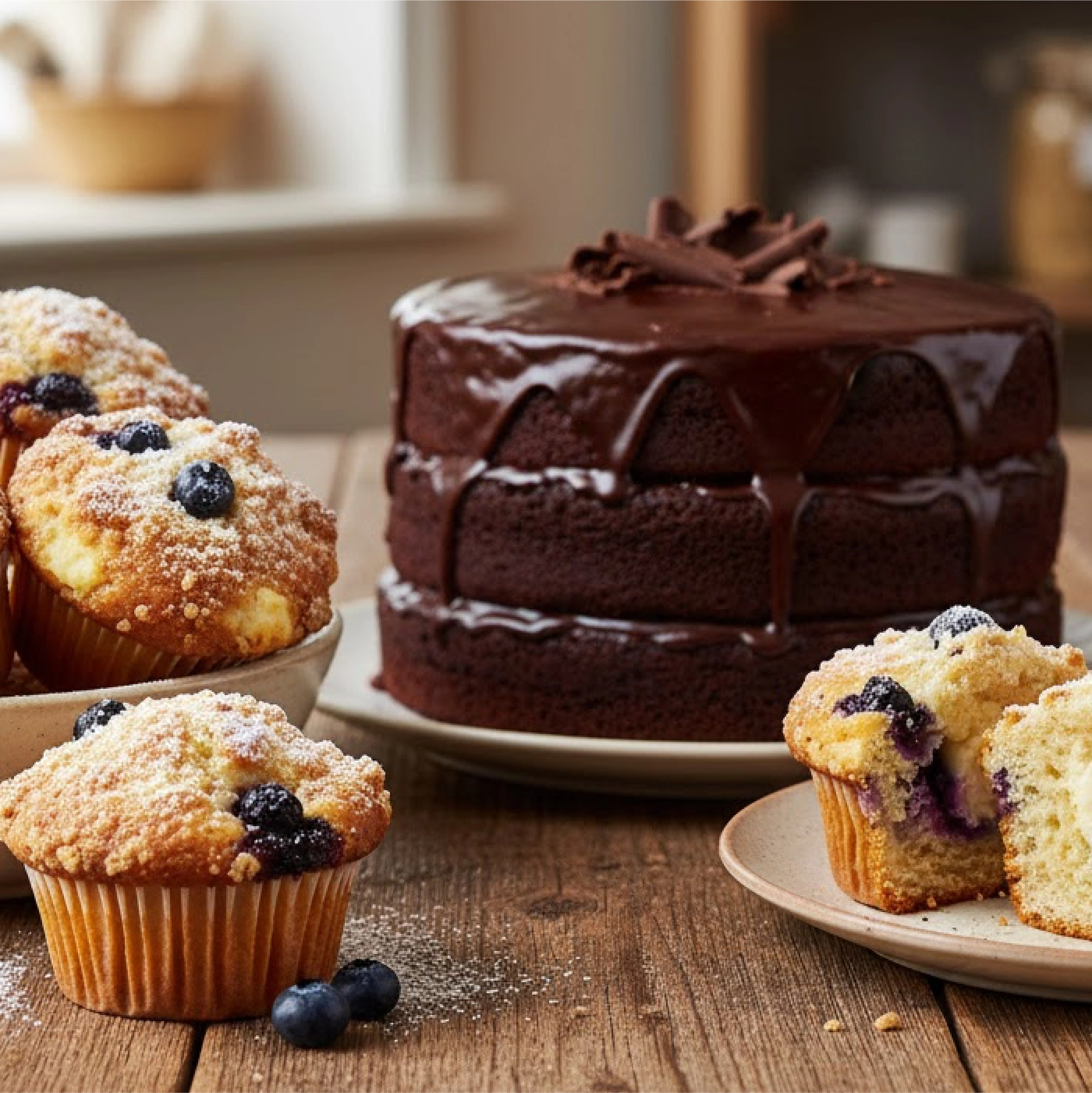 Pastelería sin azúcar